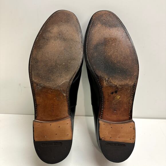 EXCELLENT Crockett & Jones x Polo Ralph Lauren Cap Toe Oxford UNWORN HEELS 11 E - Picture 2 of 15